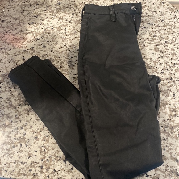 Akira On Dust Leather Jeans - Picture 2 of 2